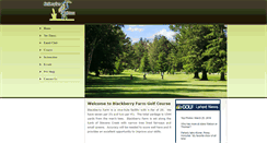 Desktop Screenshot of blackberryfarmgolfcourse.com